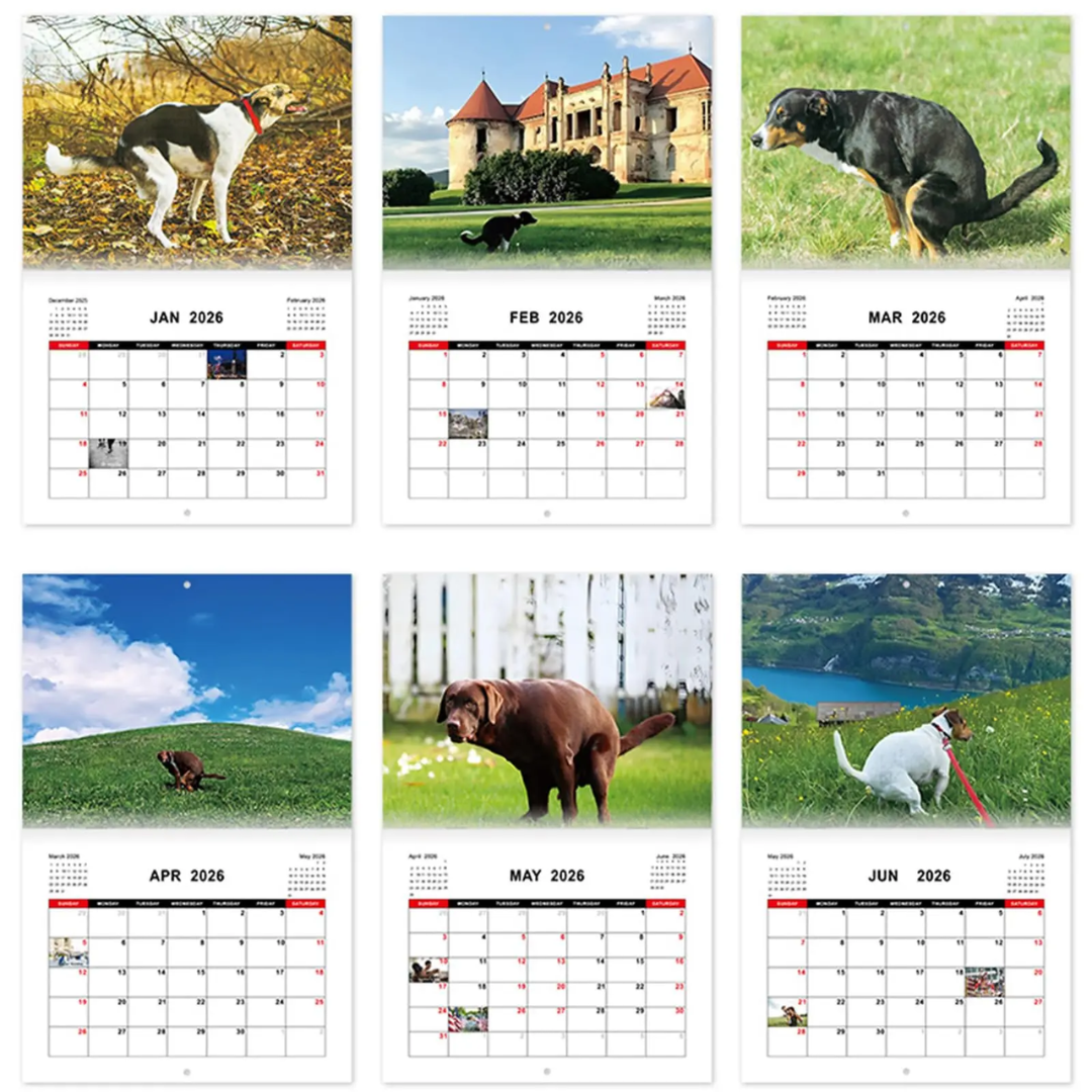 Dogs Calendar 2026