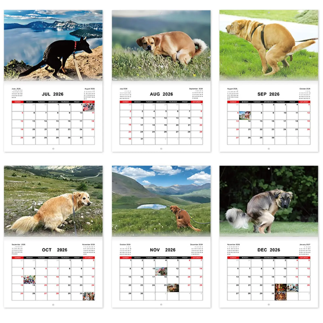 Dogs Calendar 2026